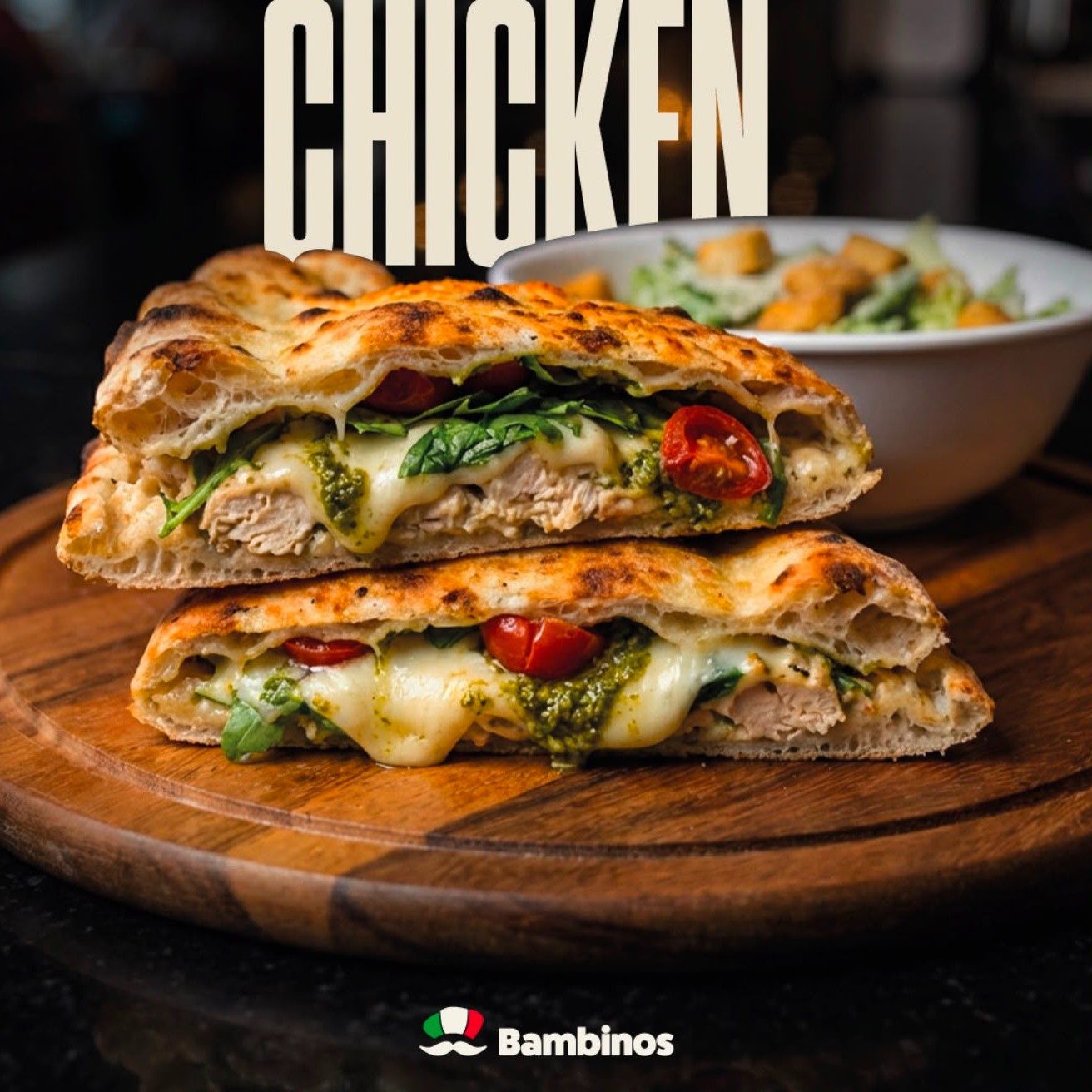 Saltimbocca Chicken.