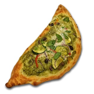 Pesto Veggie Calzone